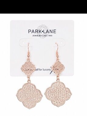 Park Lane Moana Earrings in Rose Gold